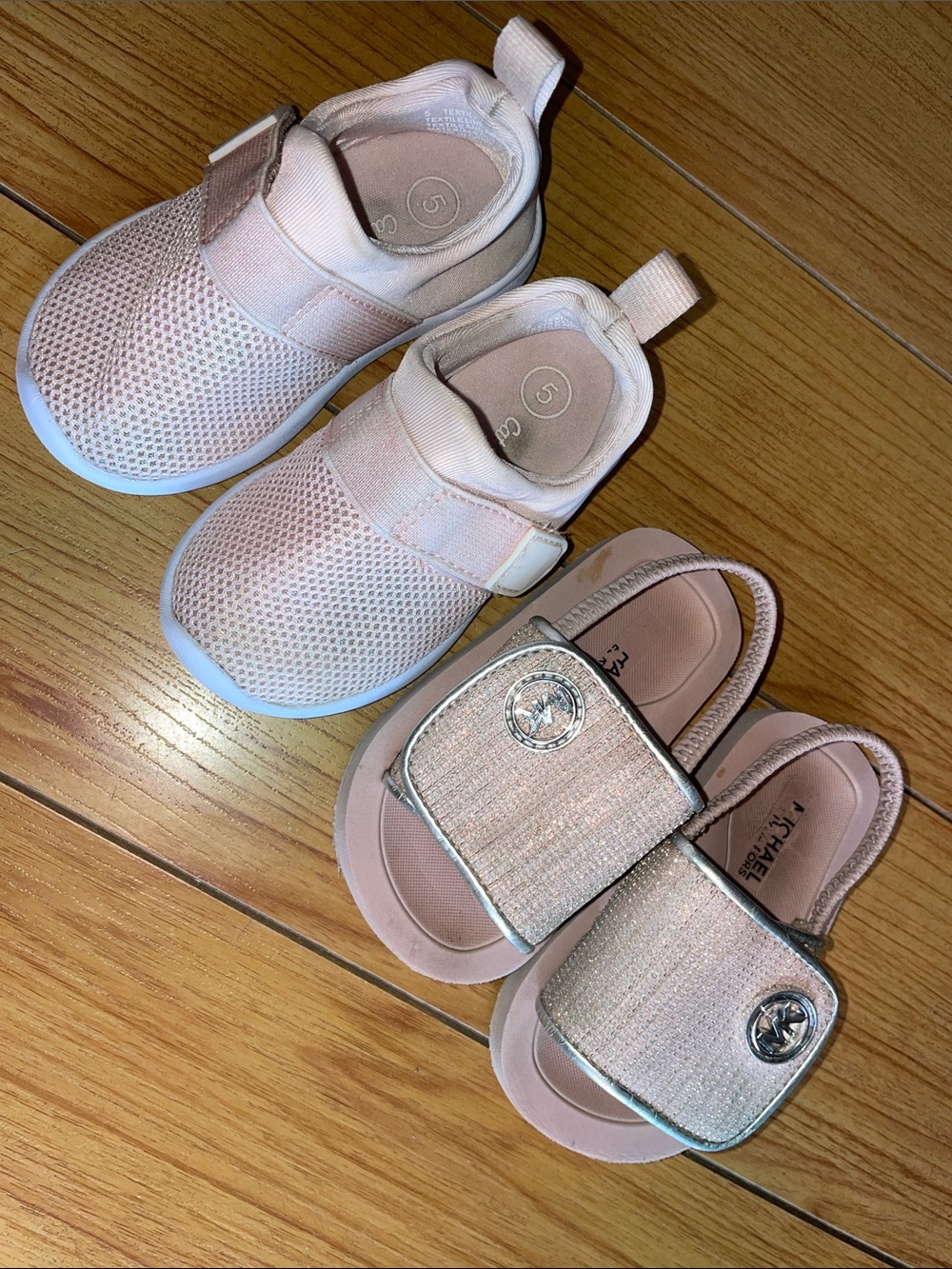 Michael Kors Pink Baby Shoes Size 5
